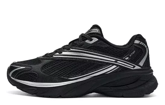 Кроссовки XTEP Basque Lifestyle Shoes Women's Low-top Black, черный