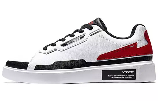 Кроссовки Xtep, белые/черные/красные
