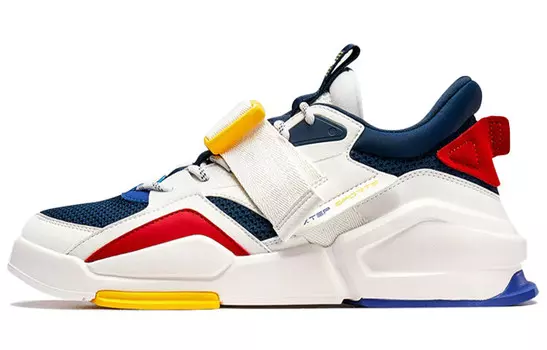 Кроссовки Xtep, белые/королевские синие