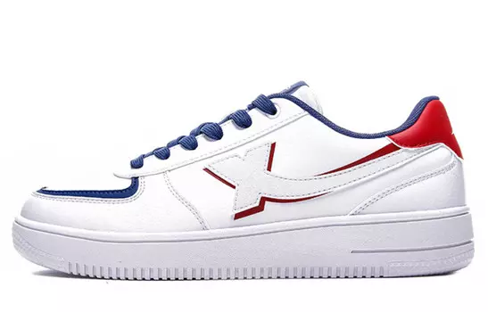 Кроссовки Xtep, белые/синие/красные