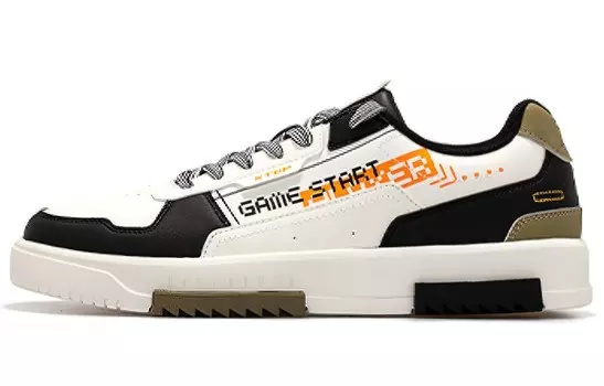 Кроссовки Xtep, бежевые/черные