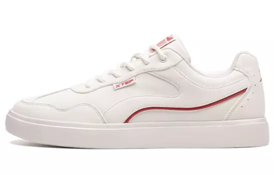 Кроссовки Xtep, бежевые/красные