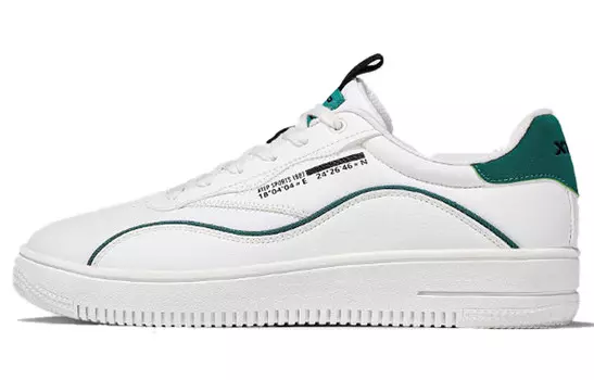 Кроссовки Xtep, бежевые/зеленые