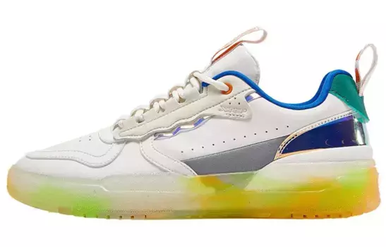 Кроссовки Xtep, бежевые/зеленые