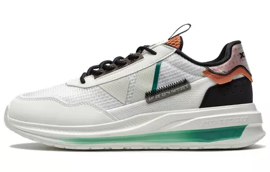 Кроссовки XTEP Casual Shoes Men Low-Top Canvas White Black