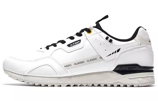 Кроссовки XTEP Casual Shoes Men Low-Top White Black