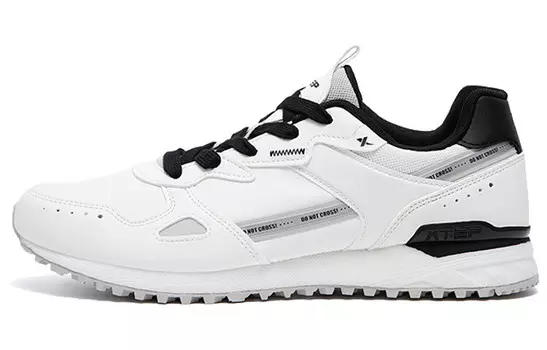 Кроссовки XTEP Casual Shoes Men Low-Top Canvas White Black