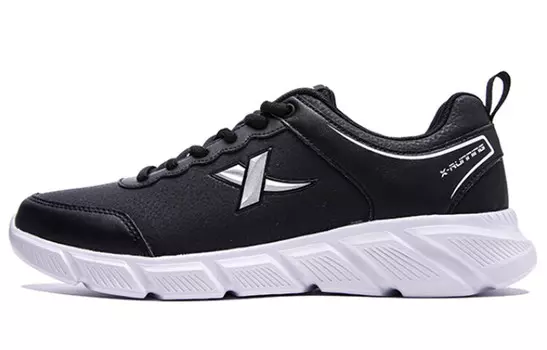 Кроссовки XTEP Casual Shoes Men Low-Top Black White, черного/белого цвета Xtep