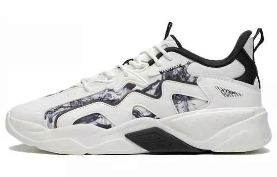 Кроссовки XTEP Casual Shoes Men Low-Top Canvas White Black