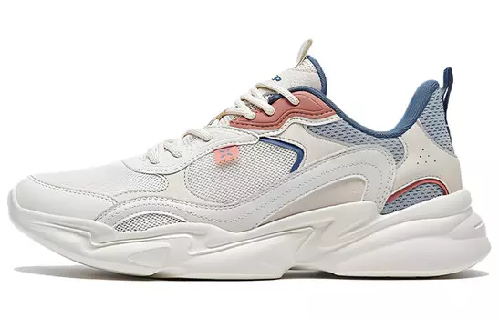 Кроссовки XTEP Casual Shoes Men Low-Top Milk Tea White/Light Gray Blue