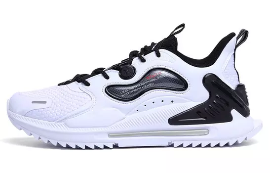 Кроссовки XTEP Casual Shoes Men Low-Top White Black