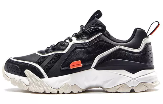 Кроссовки XTEP Chunky Sneakers Men Low-Top Black