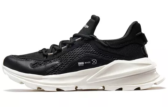 Кроссовки XTEP Chunky Sneakers Men Low-Top Black