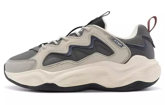 Кроссовки XTEP Chunky Sneakers Men Low-top, серый