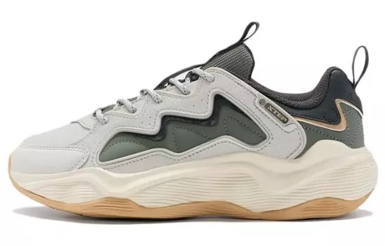 Кроссовки XTEP Chunky Sneakers Men Low-top, зеленый