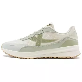 Кроссовки XTEP Chunky Sneakers Women's Low-top Vanilla Yellow / Lard Green / Mountain Mist Green, желтый