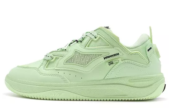 Кроссовки XTEP Kailang Skateboarding Shoes Women's Low-top Jelly Green, зеленый