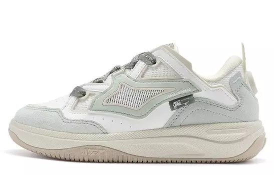 Кроссовки XTEP Kailang Skateboarding Shoes Women's Low-top Clotted Green/sail White, зеленый