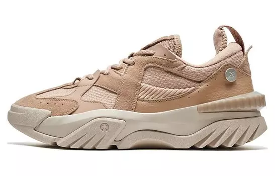 Кроссовки XTEP Kawayuki Chunky Sneakers Men Low-top Dark Gray, серый