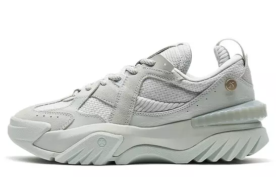 Кроссовки XTEP Kawayuki Chunky Sneakers Women's Low-top Tru Ash, цвет Tru Ash