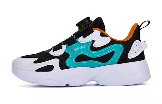 Кроссовки XTEP Kids Lifestyle Shoes GS Low-top Black/White, черный/белый