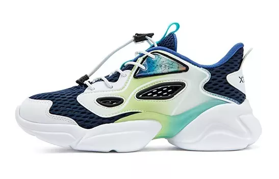 Кроссовки XTEP Kids Lifestyle Shoes GS Low-top Deep Blue/new White