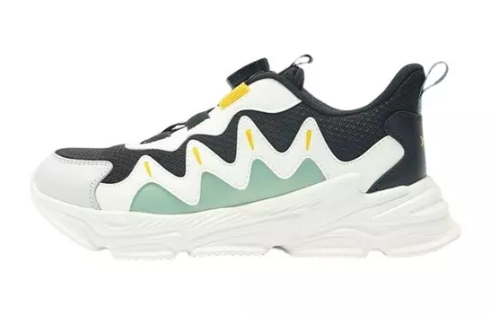 Кроссовки XTEP Kids Lifestyle Shoes GS Low-top White/Black/Green