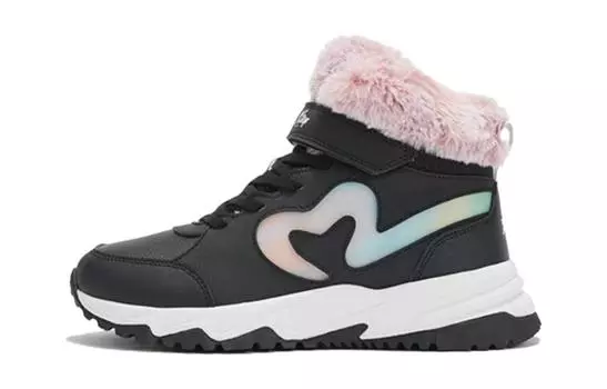 Кроссовки XTEP Kids Lifestyle Shoes GS Mid-top Black, черный