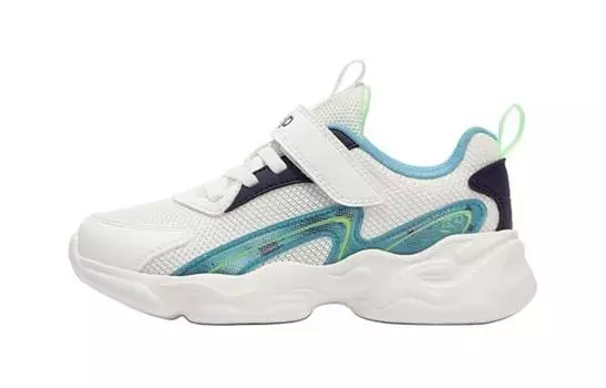 Кроссовки XTEP Kids Lifestyle Shoes PS Low-top White/Blue, белый/синий