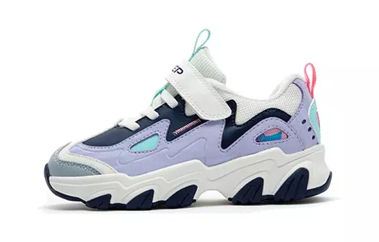 Кроссовки XTEP Kids Lifestyle Shoes PS Low-top Deep Purple