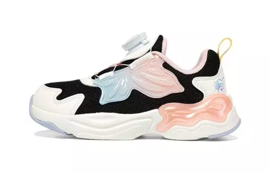 Кроссовки XTEP Kids Lifestyle Shoes PS Low-top Black/Pink, черный/розовый