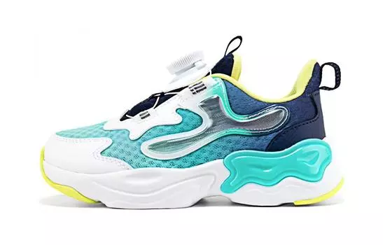 Кроссовки XTEP Kids Lifestyle Shoes PS Low-top Greenish-white, зеленый