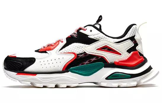 Кроссовки Xtep, красный/черный/зеленый