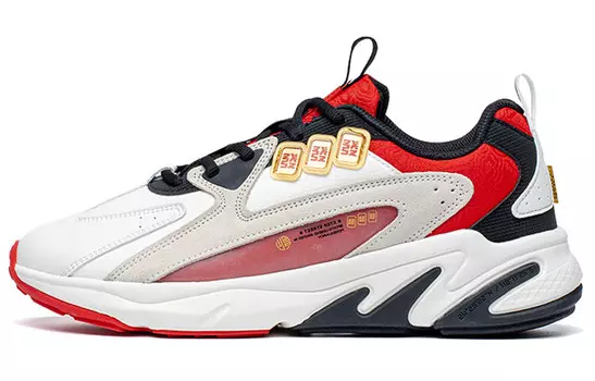 Кроссовки Xtep Lifestyle Sail, белый/красный/серый