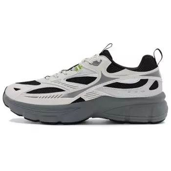 Кроссовки XTEP Lifestyle Shoes Men Low-top Dark Gray, черный/серый