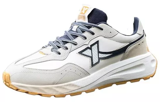 Кроссовки XTEP Lifestyle Shoes Men Low-top White/Gray, белый/серый