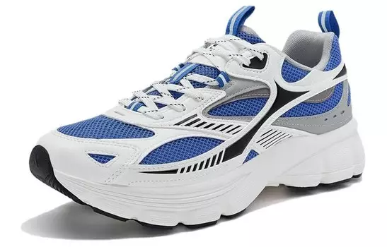 Кроссовки XTEP Lifestyle Shoes Men Low-top Coloured Sparrow Blue / Sail White / Plain Grey, синий