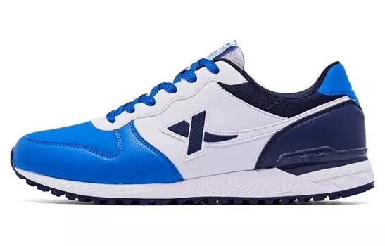 Кроссовки XTEP Lifestyle Shoes Men Low-top Blue/White, синий/белый