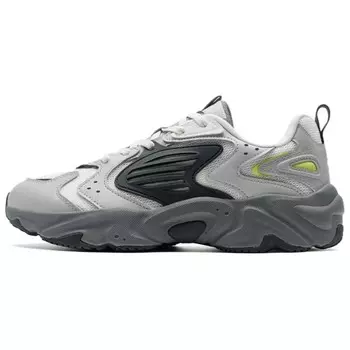 Кроссовки XTEP Lifestyle Shoes Men Low-top Gray/White/Black, серый/белый/черный