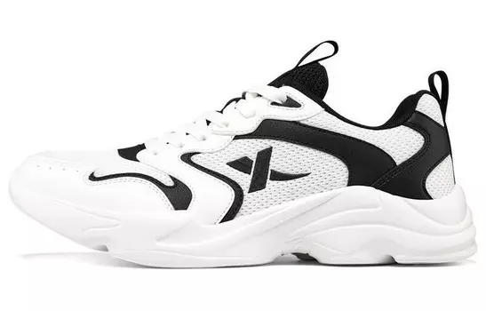 Кроссовки XTEP Lifestyle Shoes Men Low-top White/black, белый/черный