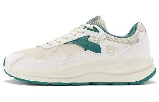 Кроссовки XTEP Lifestyle Shoes Men Low-top White/Green, зеленый