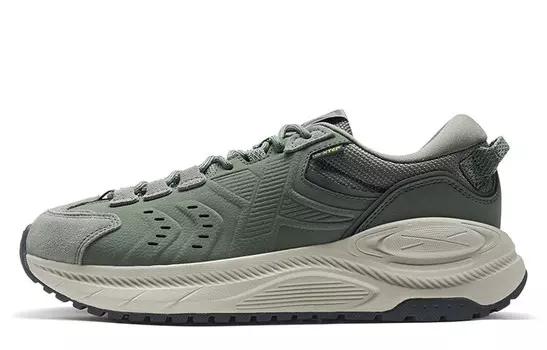 Кроссовки XTEP Lifestyle Shoes Men Low-top Fir Green, зеленый