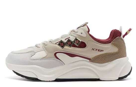 Кроссовки XTEP Lifestyle Shoes Men Low-top Taal/clay/pigeon Grey, серый