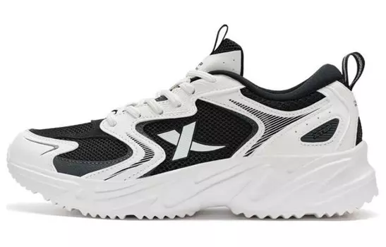 Кроссовки XTEP Lifestyle Shoes Men Low-top Black/white, черный/белый