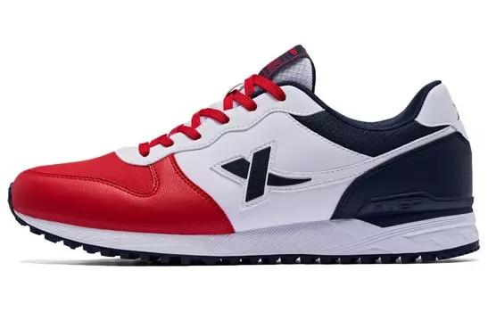 Кроссовки XTEP Lifestyle Shoes Men Low-top White, красный/белый/синий