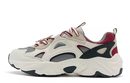 Кроссовки XTEP Lifestyle Shoes Men Low-top Beige/Gray/Clay, бежевый