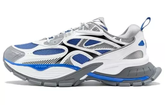 Кроссовки XTEP Lifestyle Shoes Men Low-top Coloured Sparrow Blue / Sail White / Plain Grey, синий