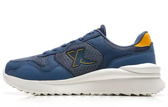 Кроссовки XTEP Lifestyle Shoes Men Low-top Grey Blue/licorice Yellow, желтый