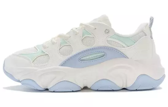 Кроссовки XTEP Lifestyle Shoes Women's Low-top White/Blue, зеленый