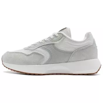 Кроссовки XTEP Lifestyle Shoes Women's Low-top Green-gray-white, белый